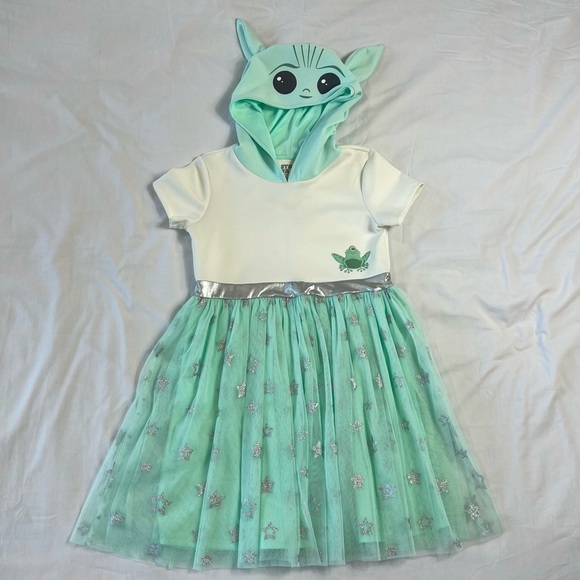 Star Wars Dresses Star Wars Girls Baby Yoda Costume Dress Xl 416
